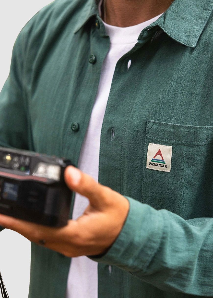 Arica Textured Organic Cotton Shirt