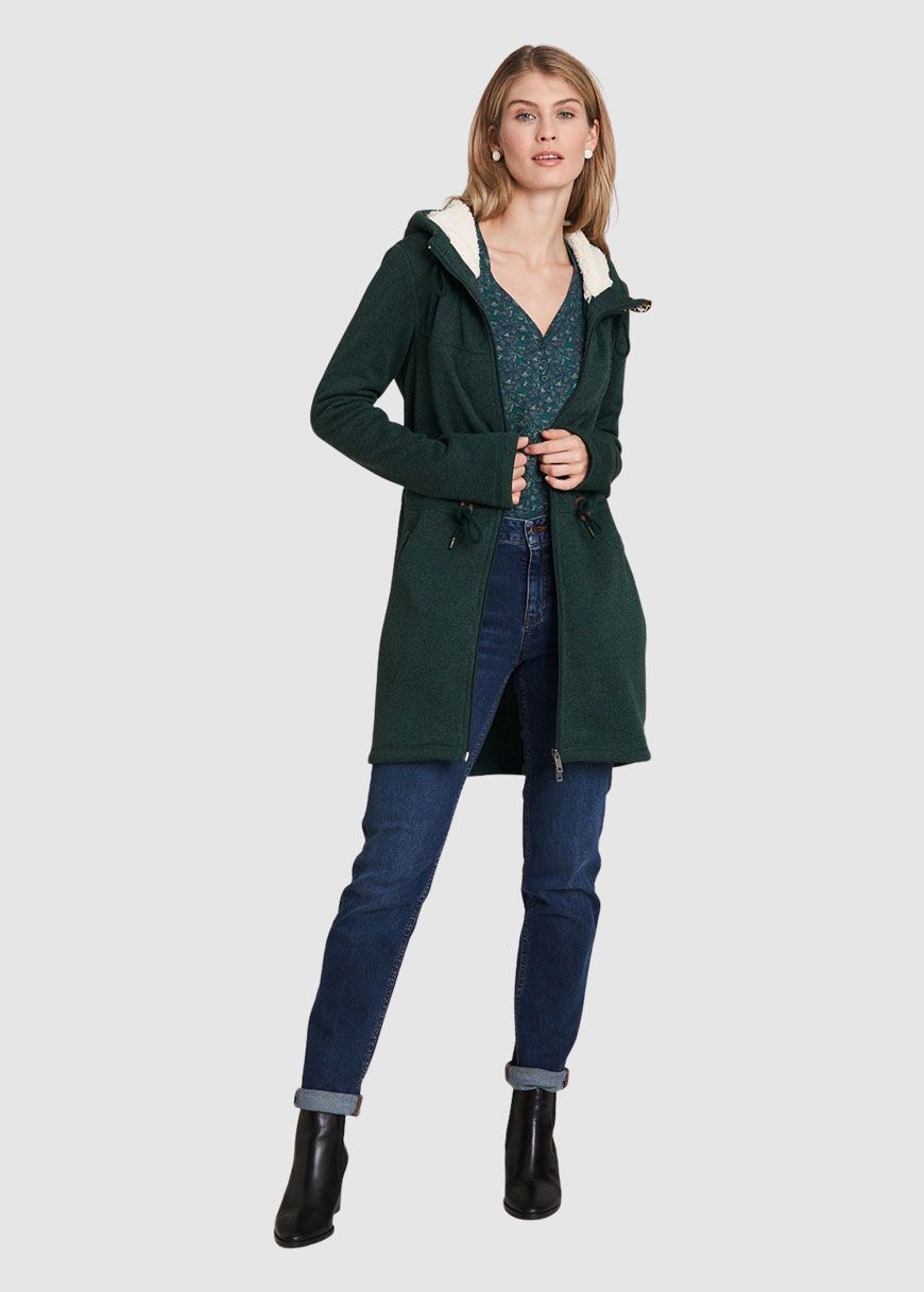 Fleece-Jacke mit Kapuze Fleece-Jacke mit Kapuze