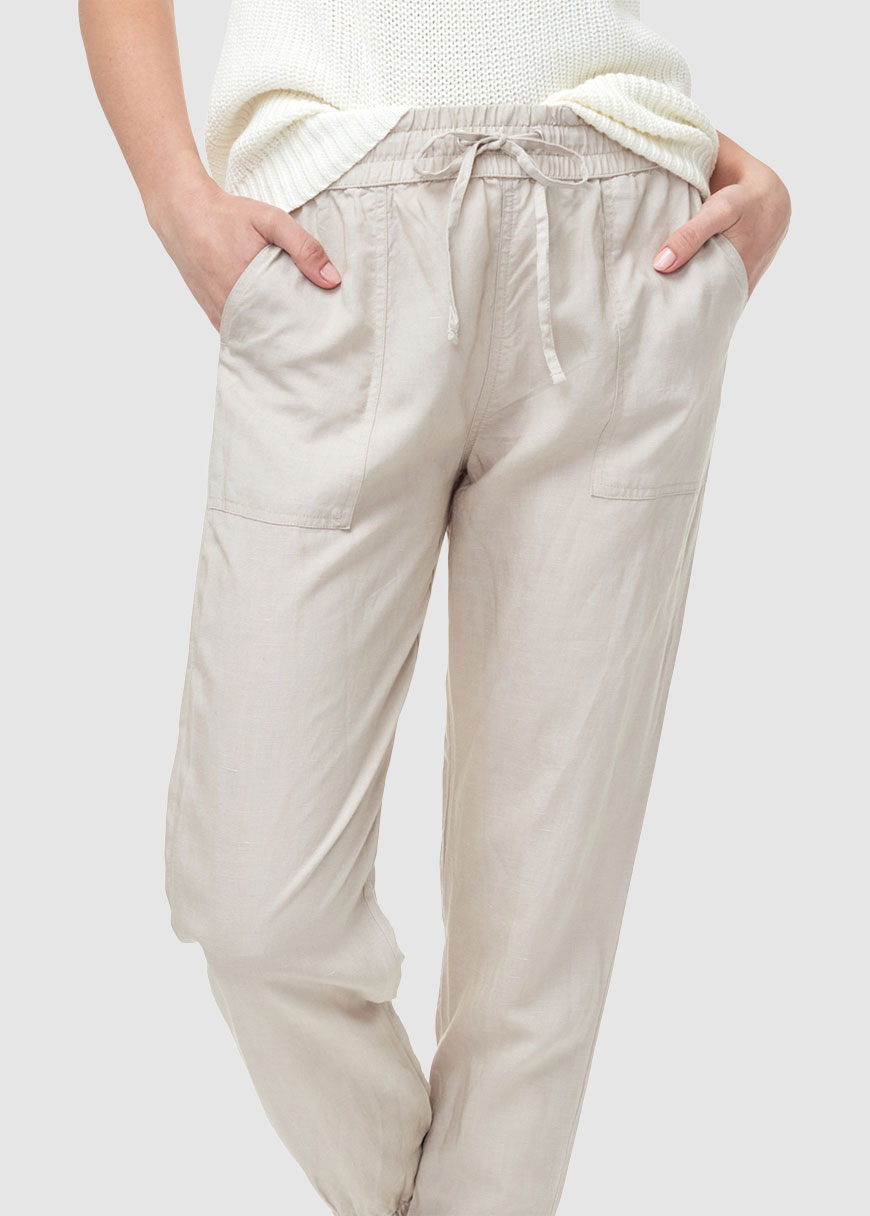 W Linen Thruline Pant