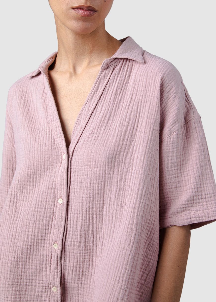 Bubble Oversize Cropped Blouse Bubble Oversize Cropped Blouse