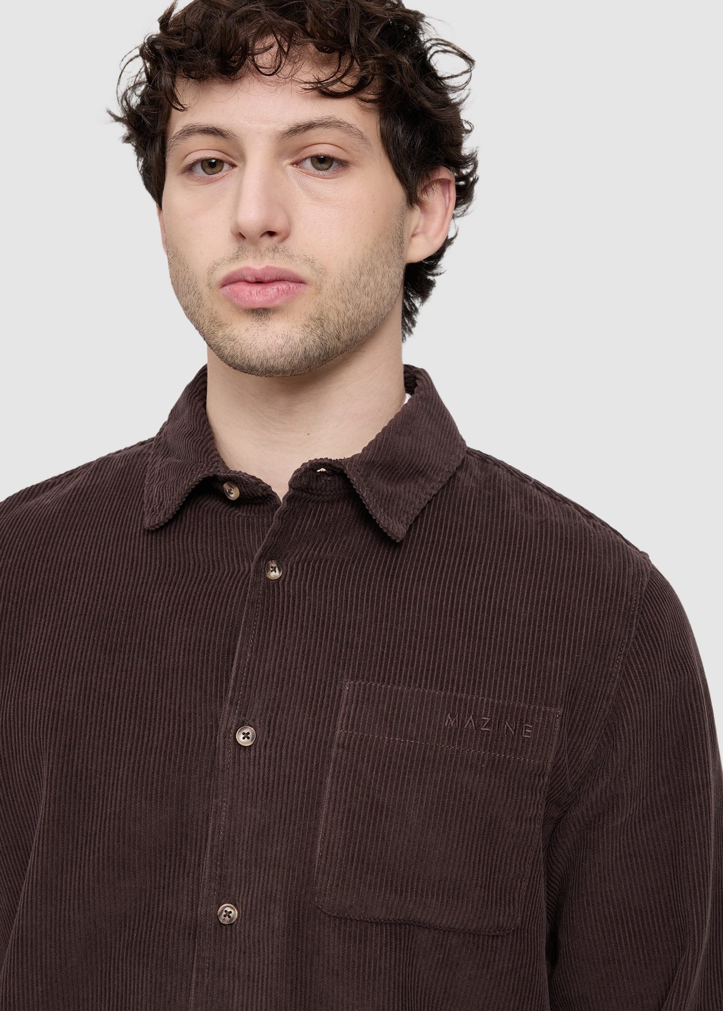 mazine-pocket-corduroy-shirt-black-coffee-5.jpeg Pocket Corduroy Shirt Black Coffee