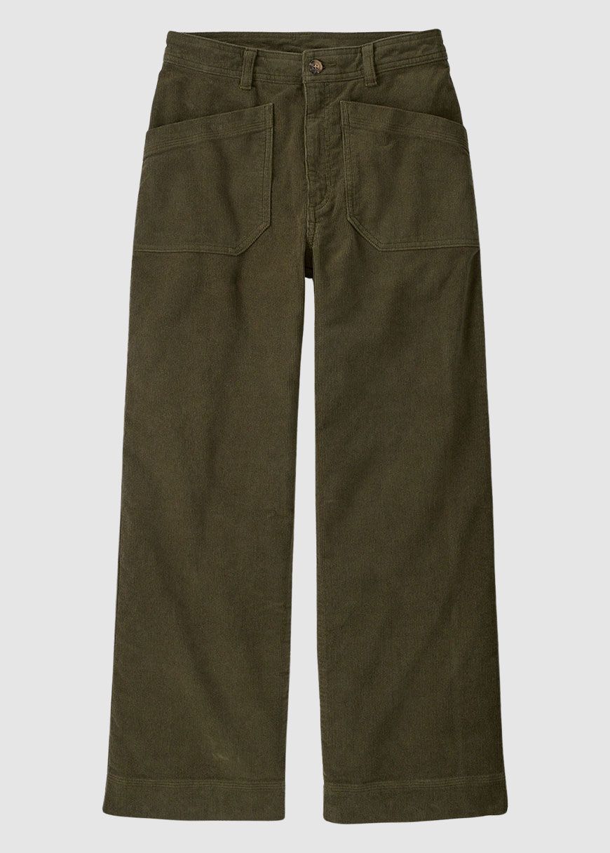 W's Wide Leg Cord Pants