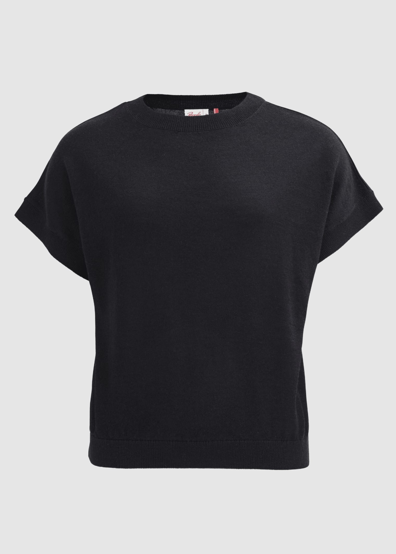 people-wear-organic-merino-strick-pullover-kurzarm-schwarz-1.jpeg Merino Strick-Pullover Kurzarm Schwarz