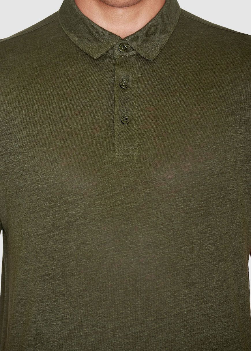 Regular Linen Polo