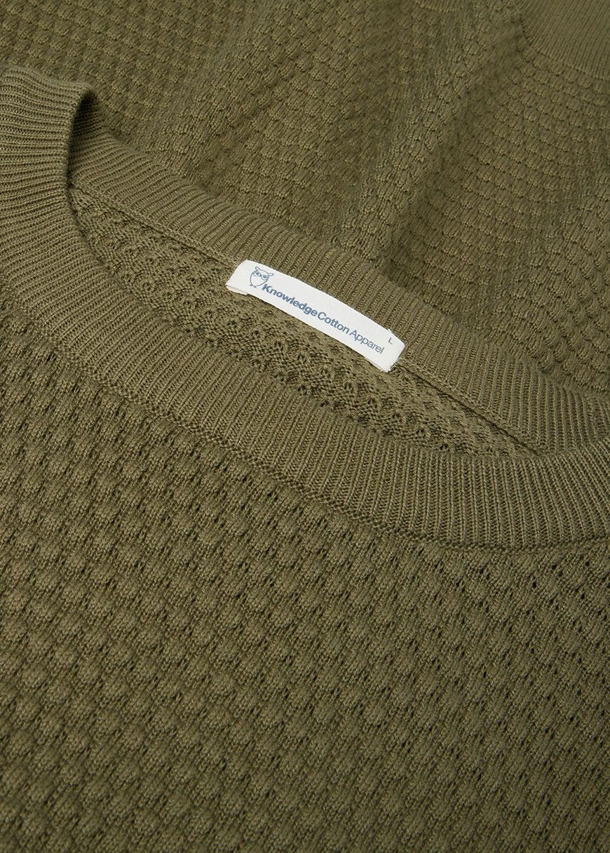 Vagn Regular Bubble Knit Crew Neck