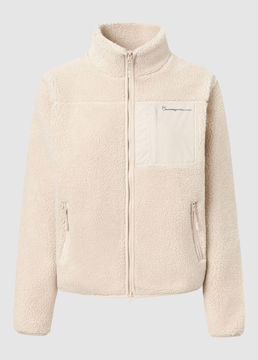 Teddy High Neck Zip Jacket Teddy High Neck Zip Jacket