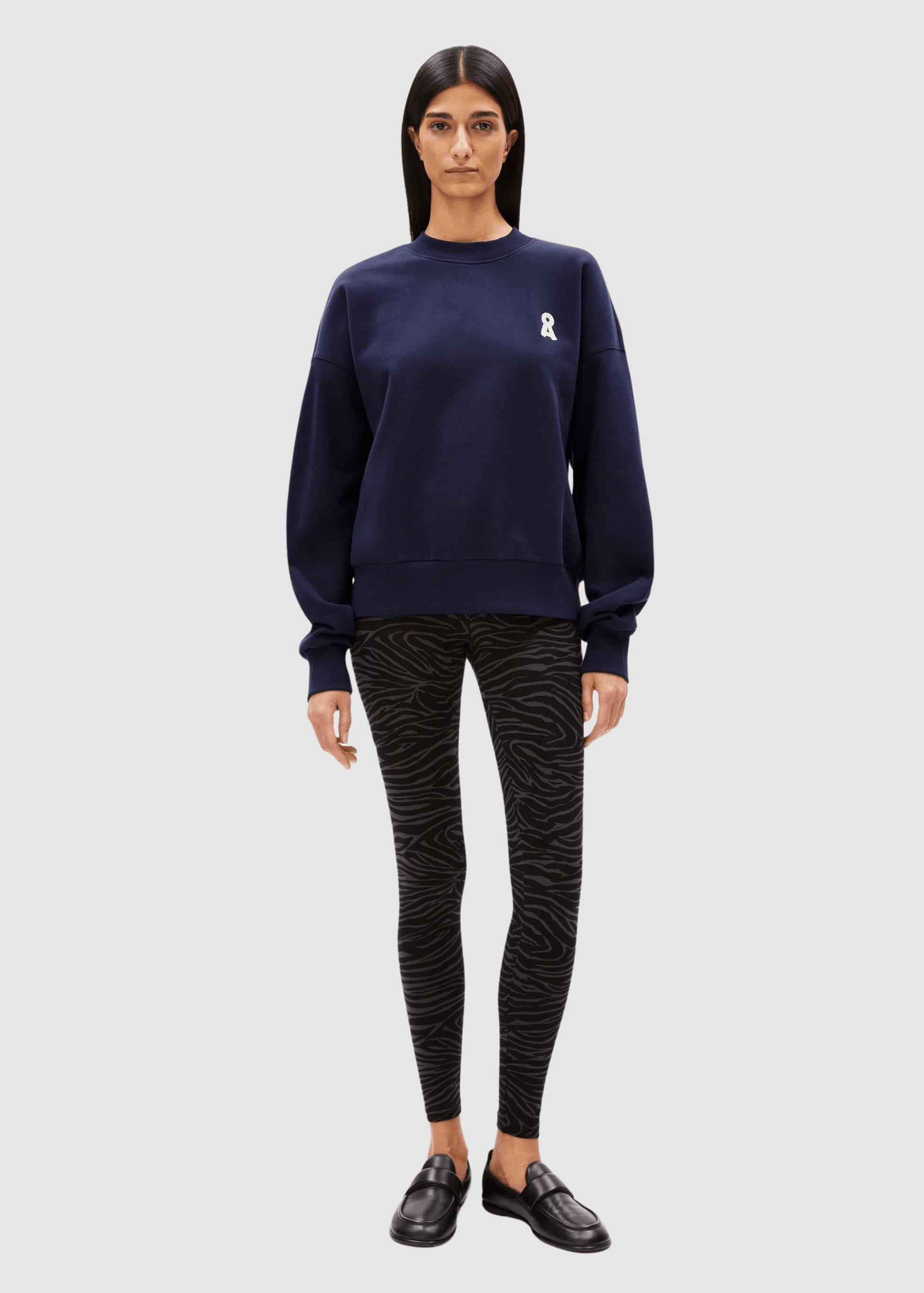 Iconic Å Alizaa Sweat Tinted Navy