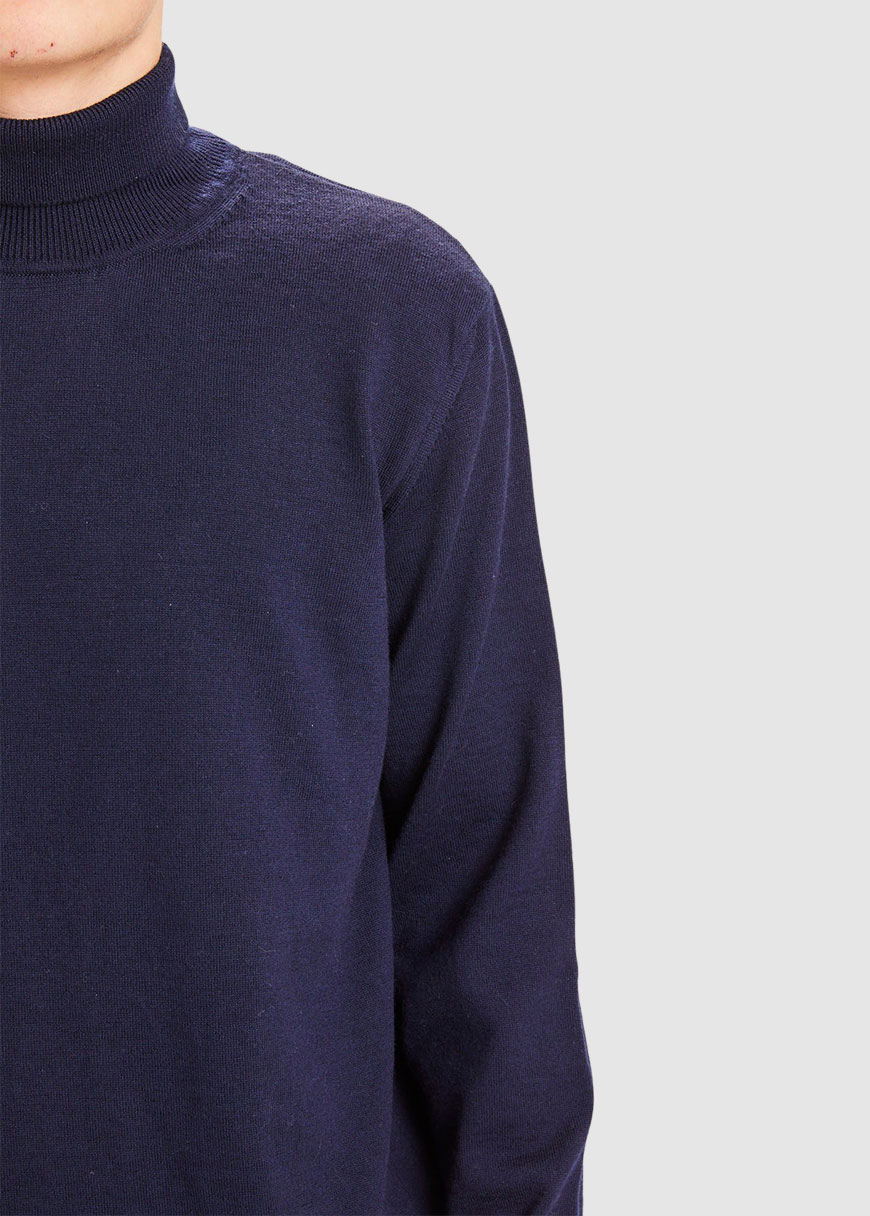 Forrest Roll Neck Merino Wool Knit Forrest Roll Neck Merino Wool Knit
