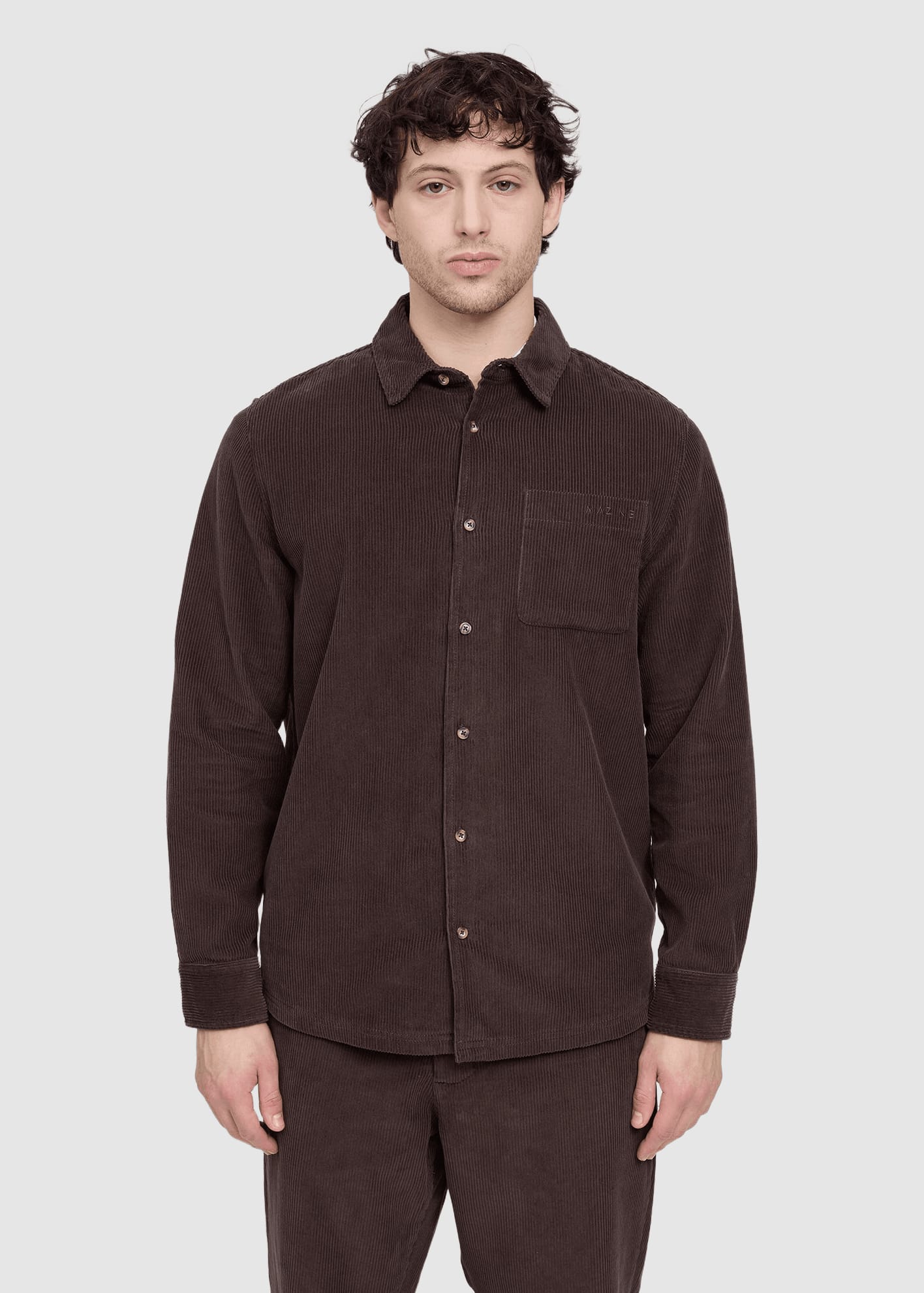 mazine-pocket-corduroy-shirt-black-coffee-1.jpeg Pocket Corduroy Shirt Black Coffee