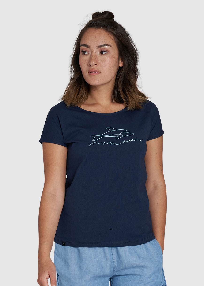 Casual T-Shirt Dolphin