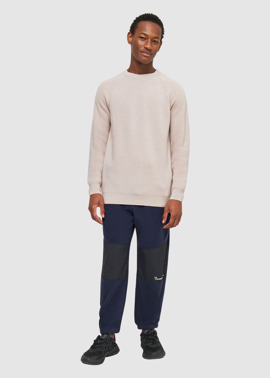 O-Neck Merino Wool Rib Knit O-Neck Merino Wool Rib Knit