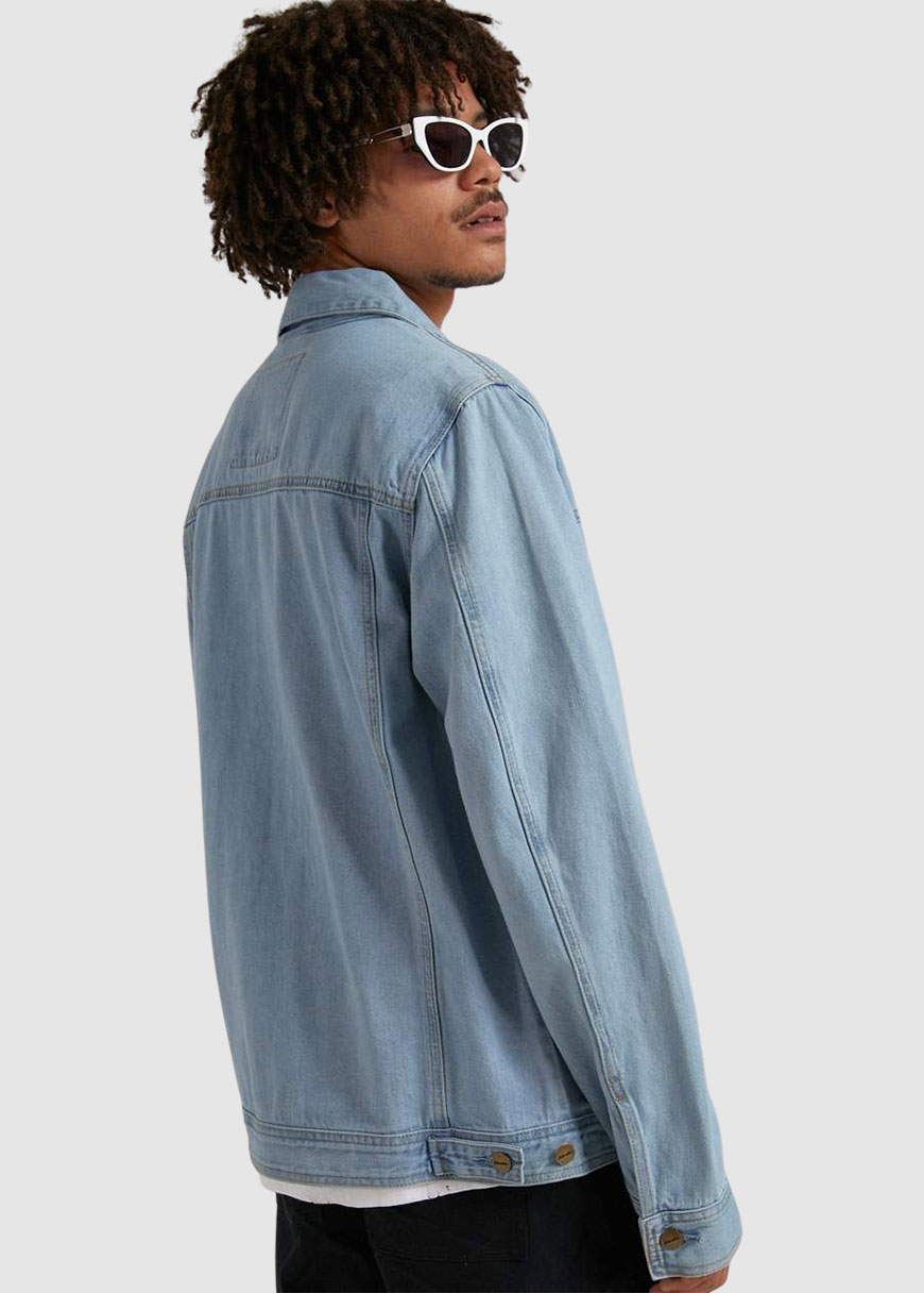 Overtime Unisex Hemp Denim Jacket Overtime Unisex Hemp Denim Jacket