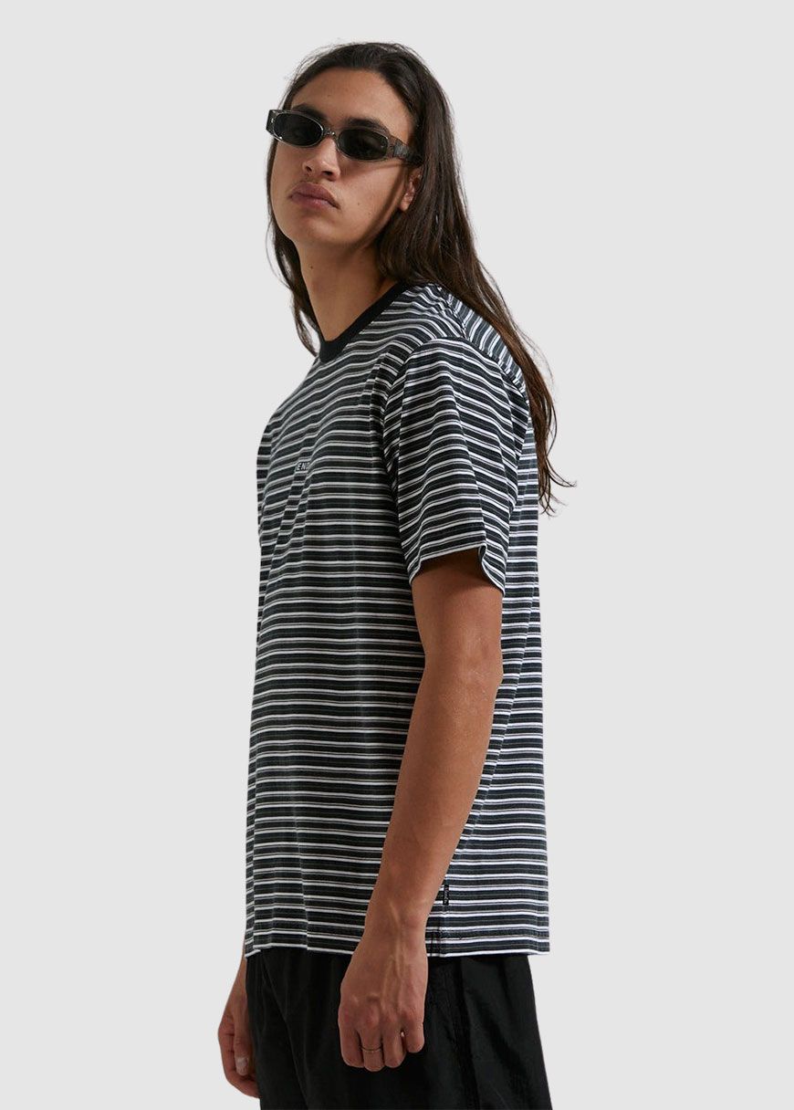 Ender Recycled Stripe Retro Fit Tee