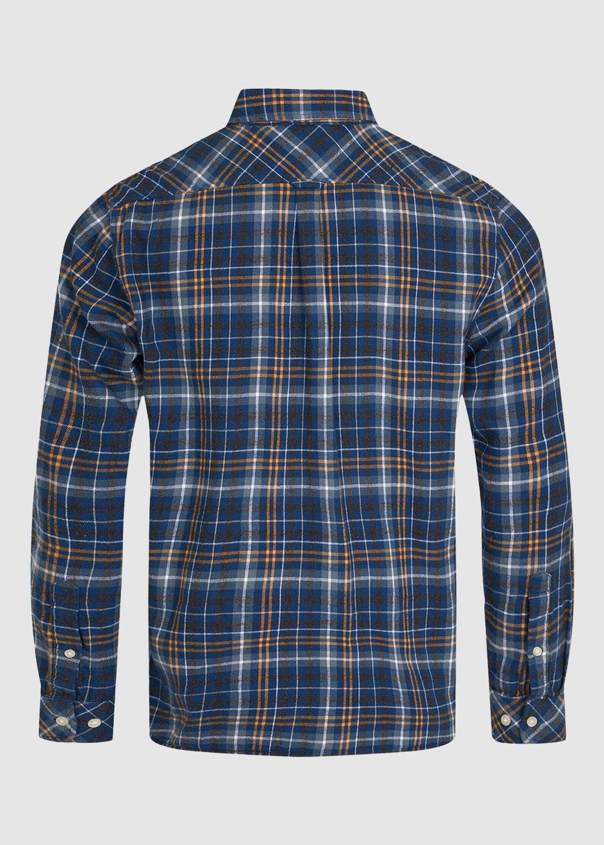 Big Checked Flannel Relaxed Fit Shirt