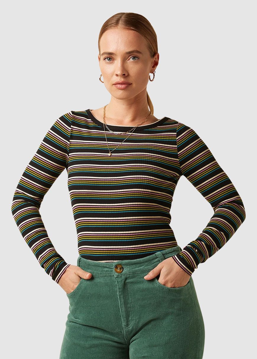 Lili Tee Frostine Stripe