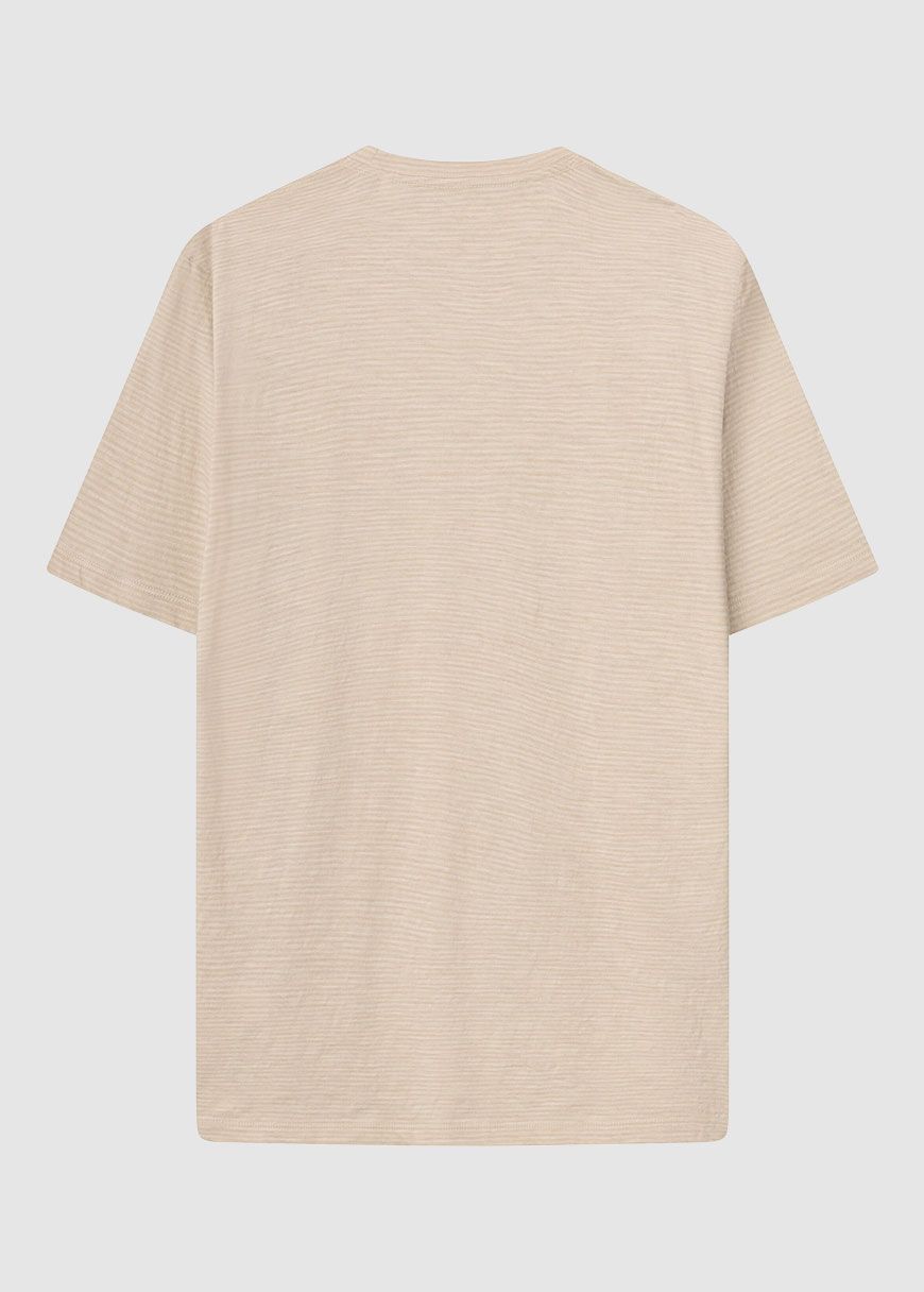 Narrow Striped Slub T-Shirt Narrow Striped Slub T-Shirt