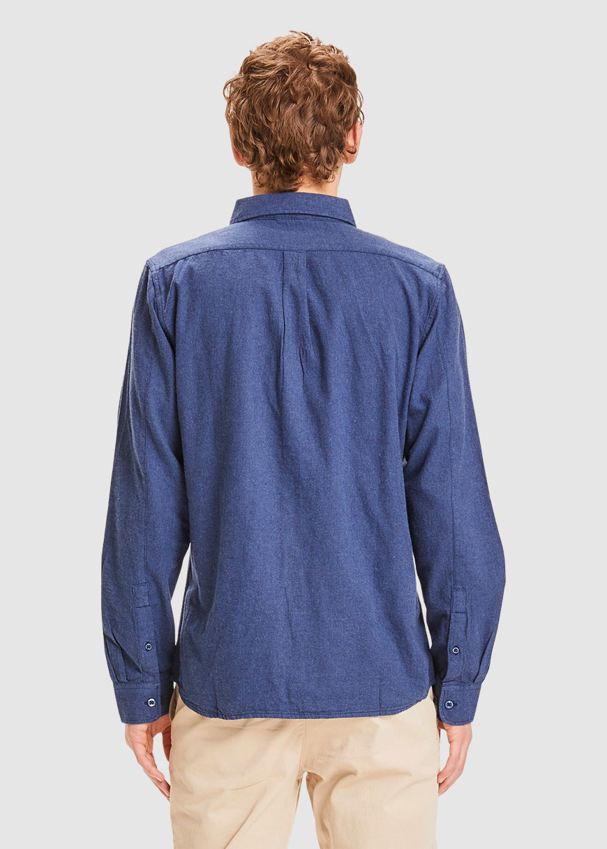 Melangé Flannel Custom Fit Shirt Melangé Flannel Custom Fit Shirt