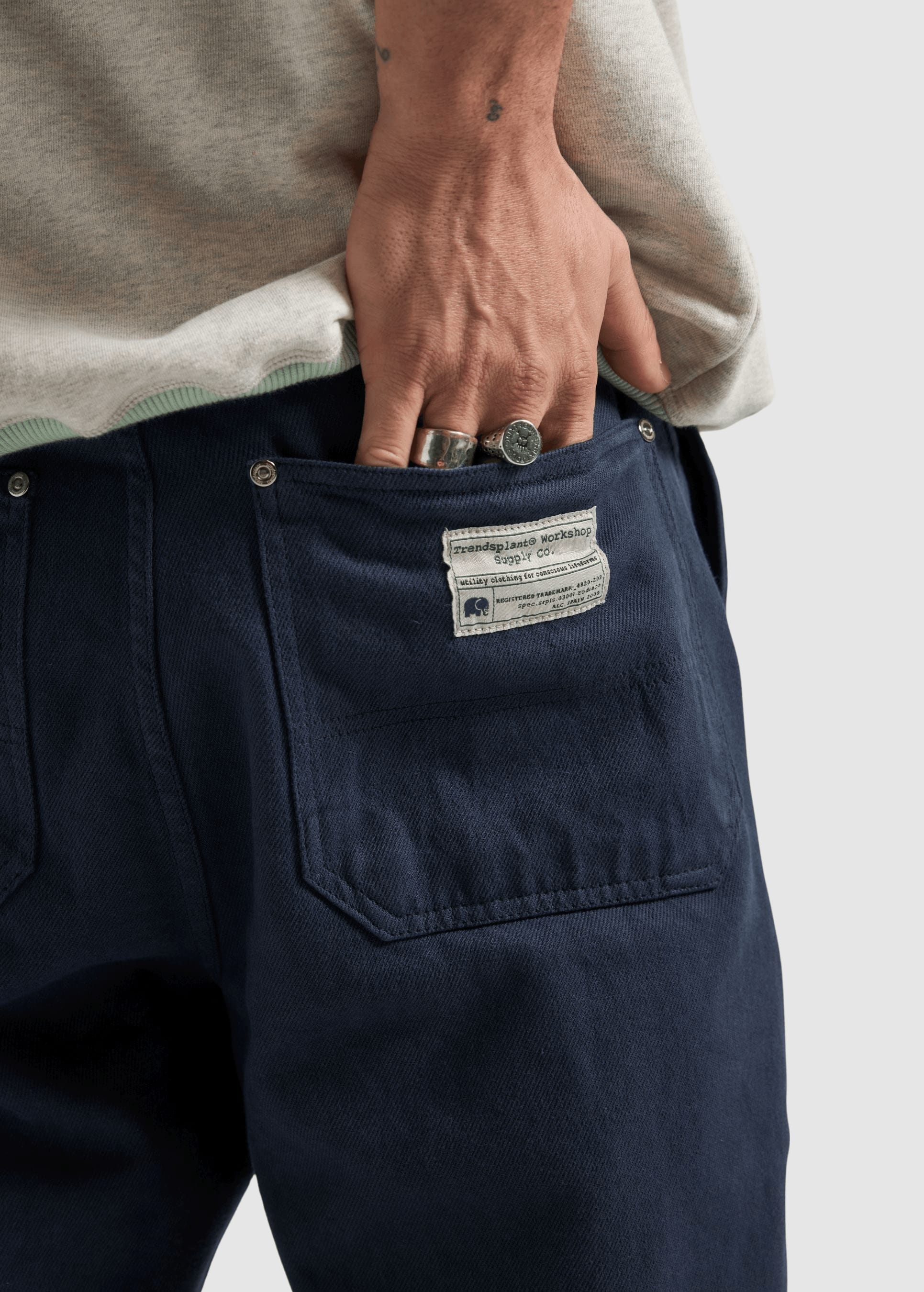 Operator Pants Baritone Blue