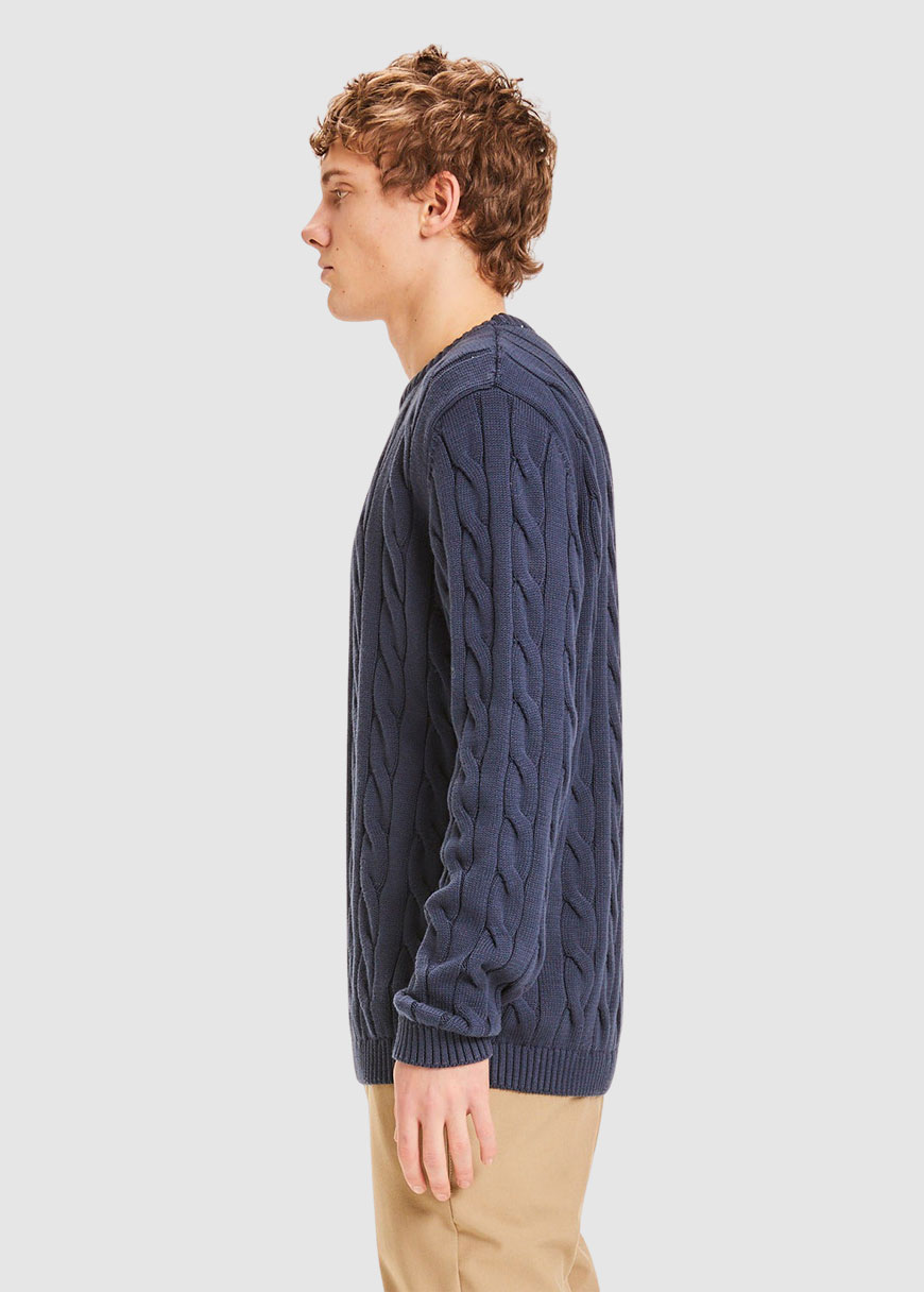 Field Cable Crew Neck Knit Field Cable Crew Neck Knit