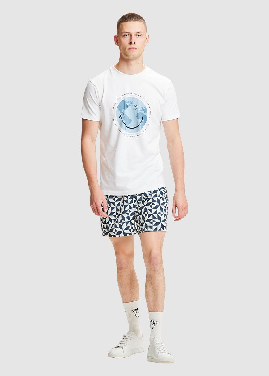 Smiley X KCA Earth Printed Tee