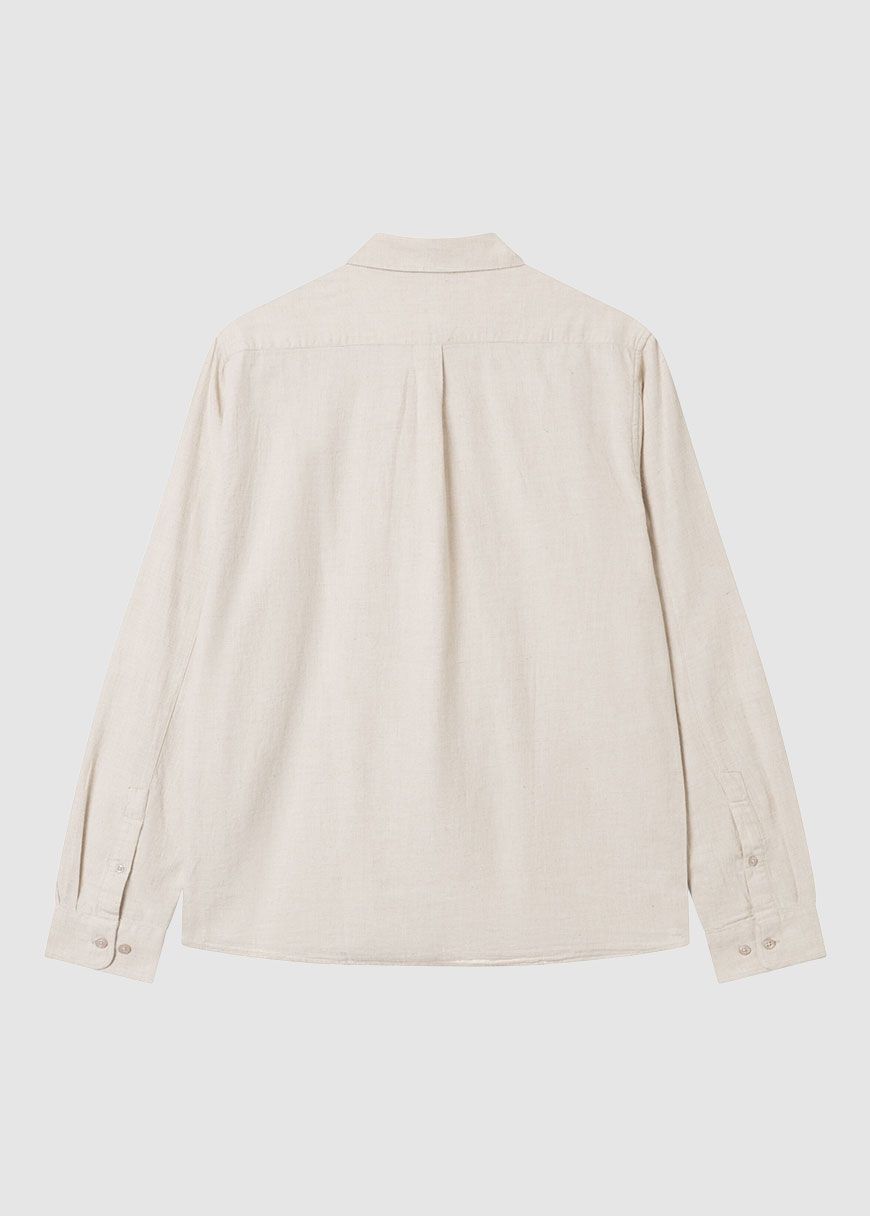 Regular Fit Melangé Flannel Shirt Regular Fit Melangé Flannel Shirt