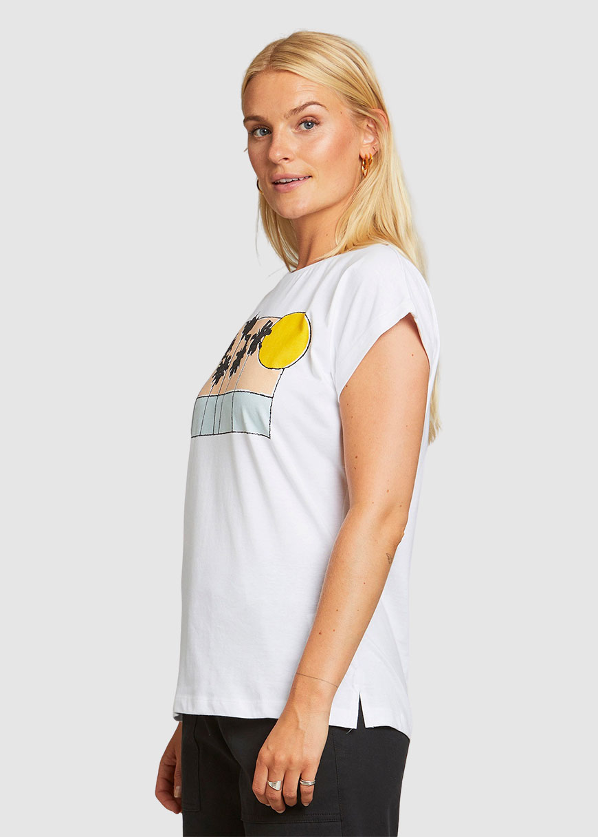 T-Shirt Visby Sunset Palms T-Shirt Visby Sunset Palms