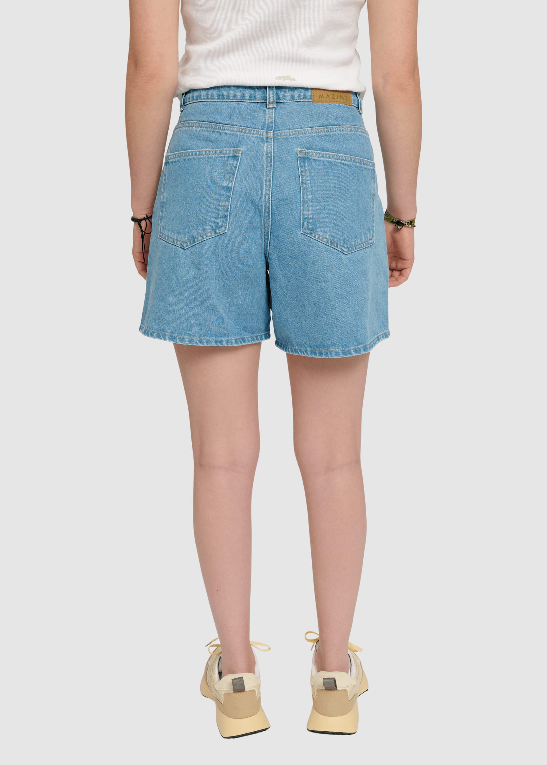 Denim Shorts Light Blue Wash