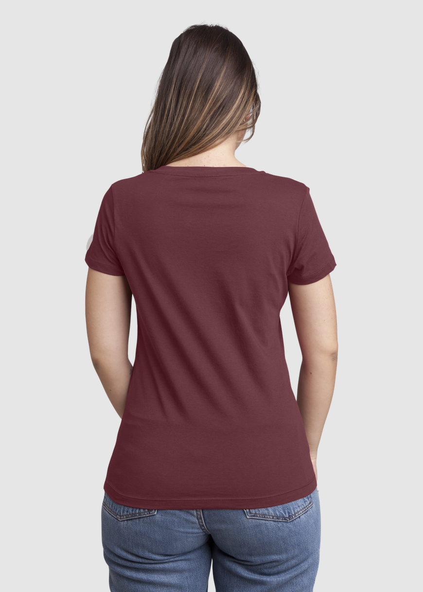 T-Shirt V-Neck Woman