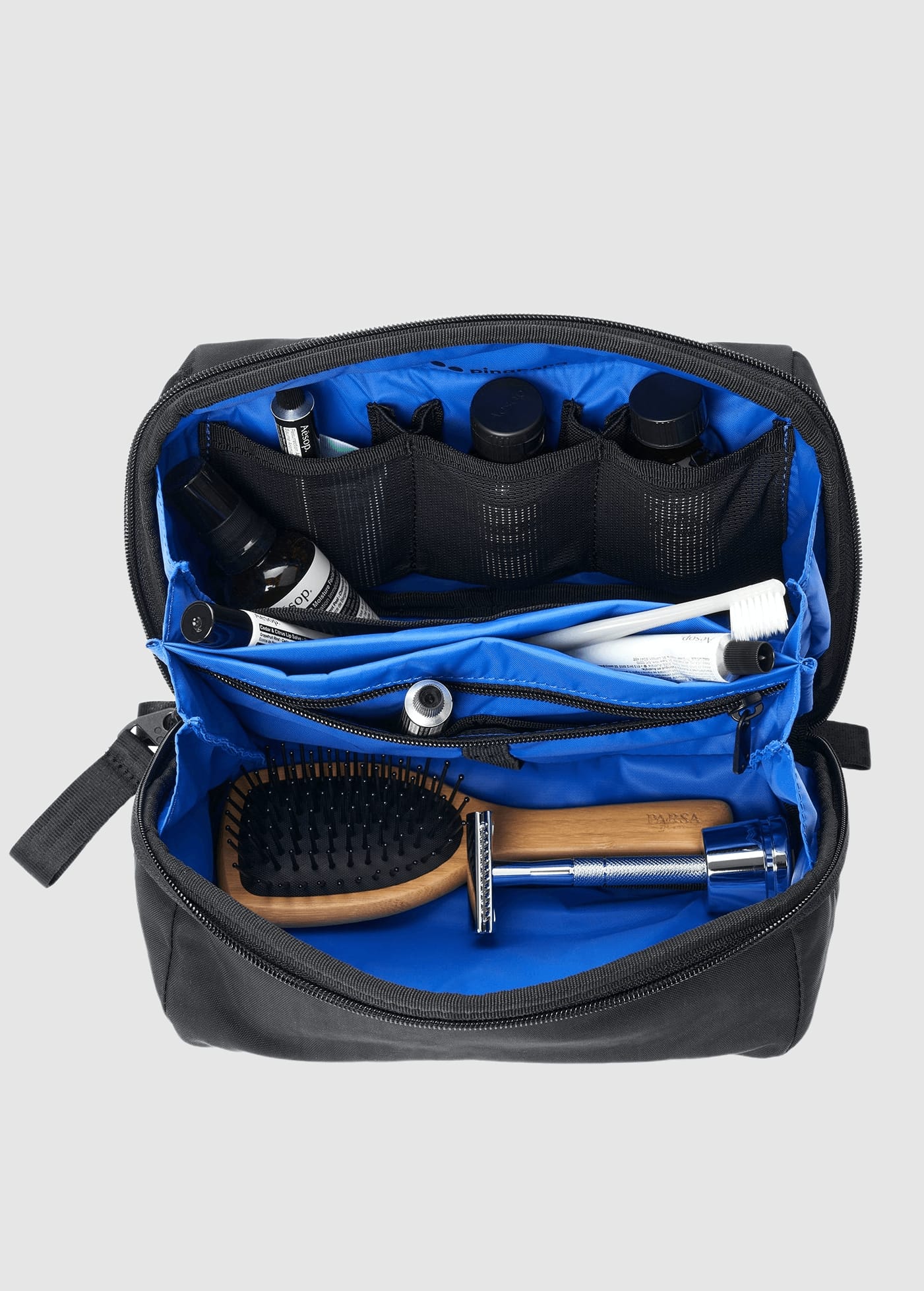 Washbag Crinkle Black