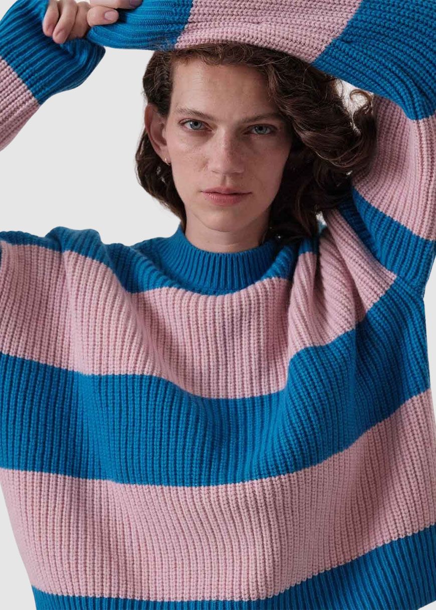 Blockstreifen Pullover Blockstreifen Pullover