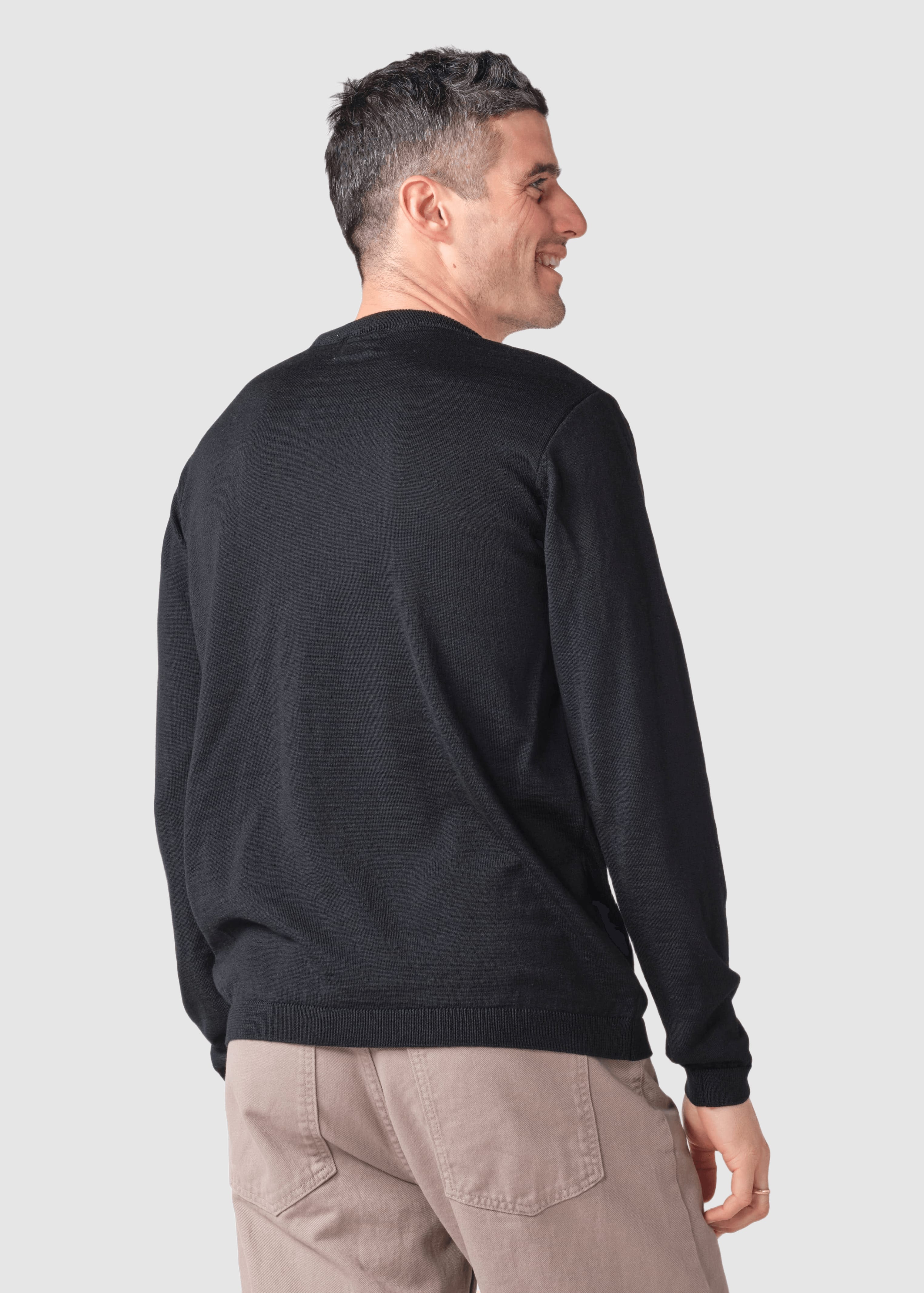 klitm-ller-collective-mens-basic-merino-knit-black-2.jpeg Mens Basic Merino Knit Black