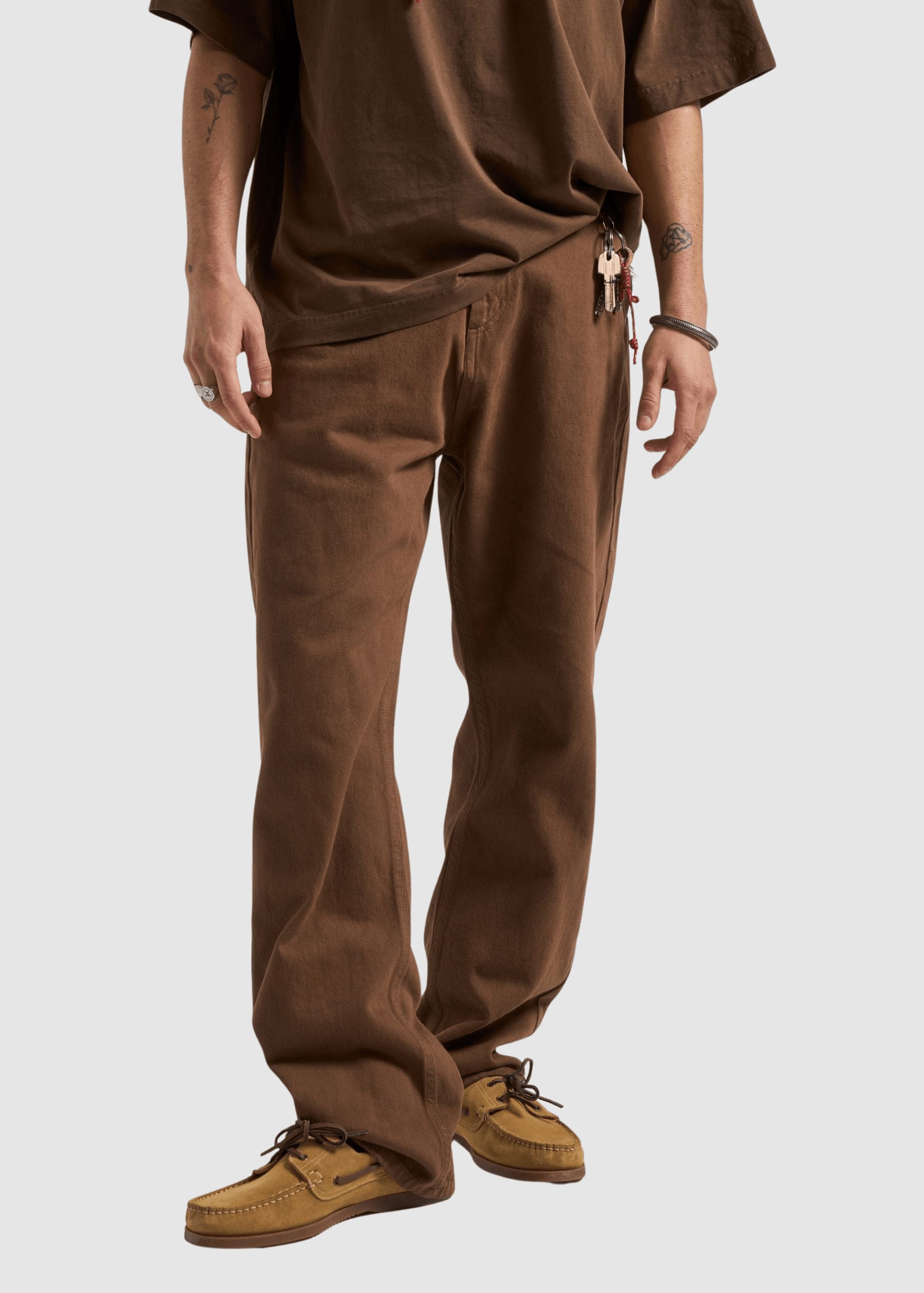 Operator Pants Saddle Brown
