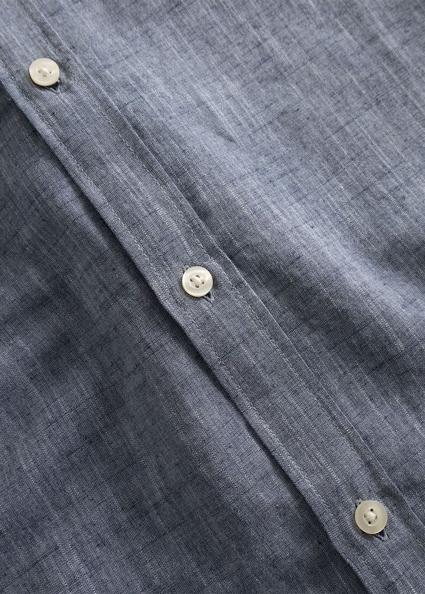 Custom Fit Linen Short Sleeve Shirt Custom Fit Linen Short Sleeve Shirt