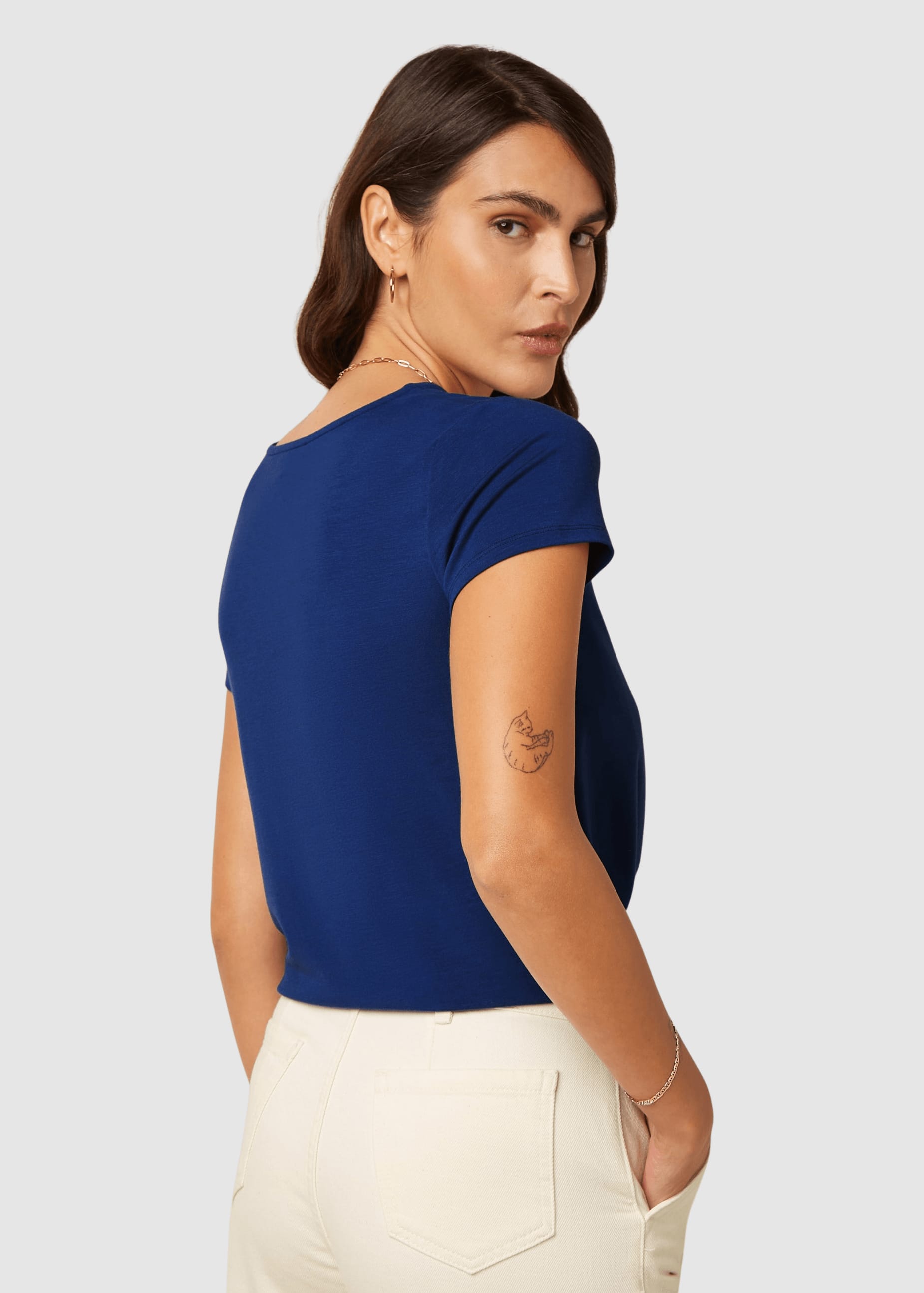 Knot Shirt Tulum Mazarine