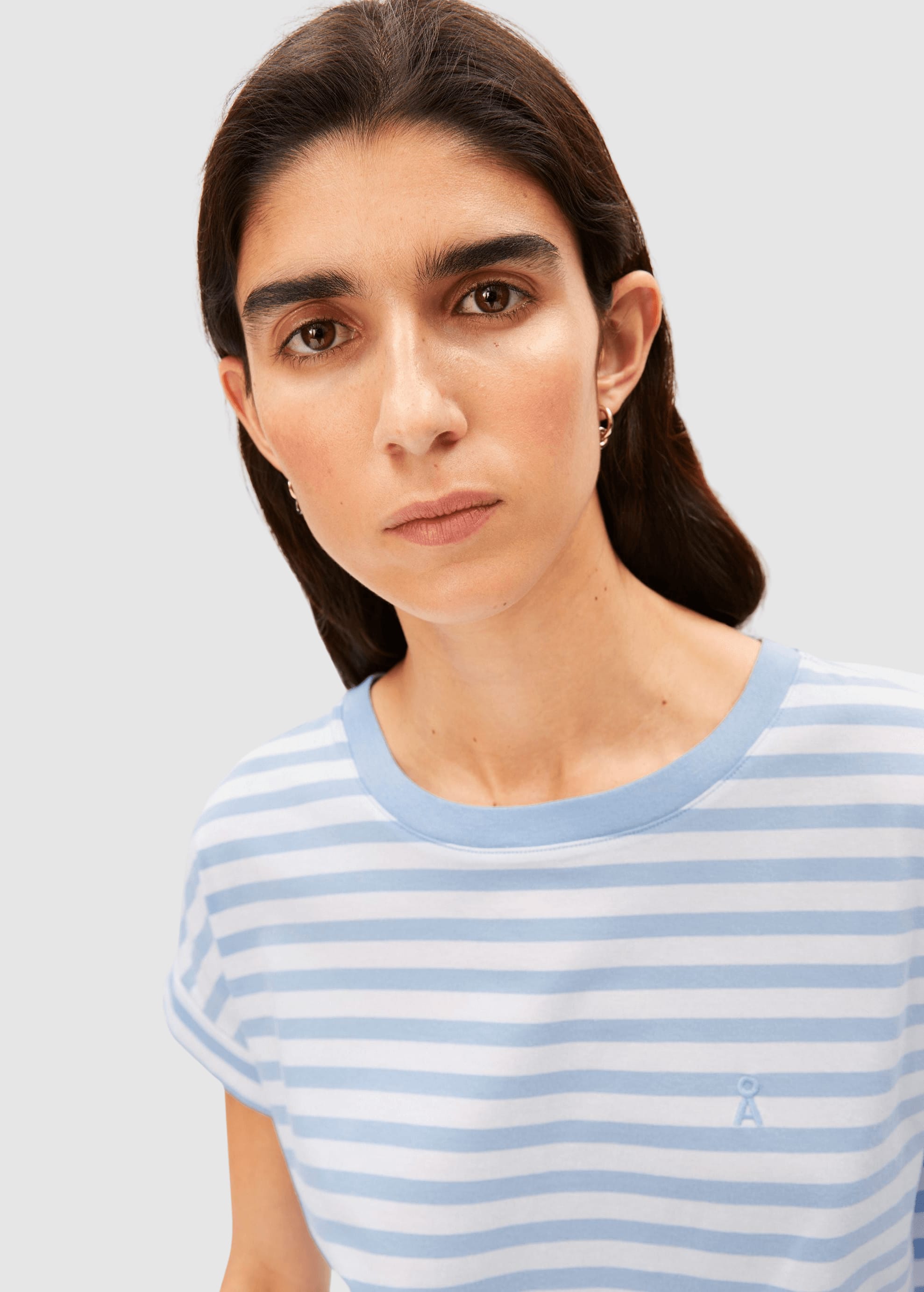 armedangels-idaara-stripe-t-shirt-white-soft-blue-3.jpeg Idaara Stripe T-Shirt White Soft Blue