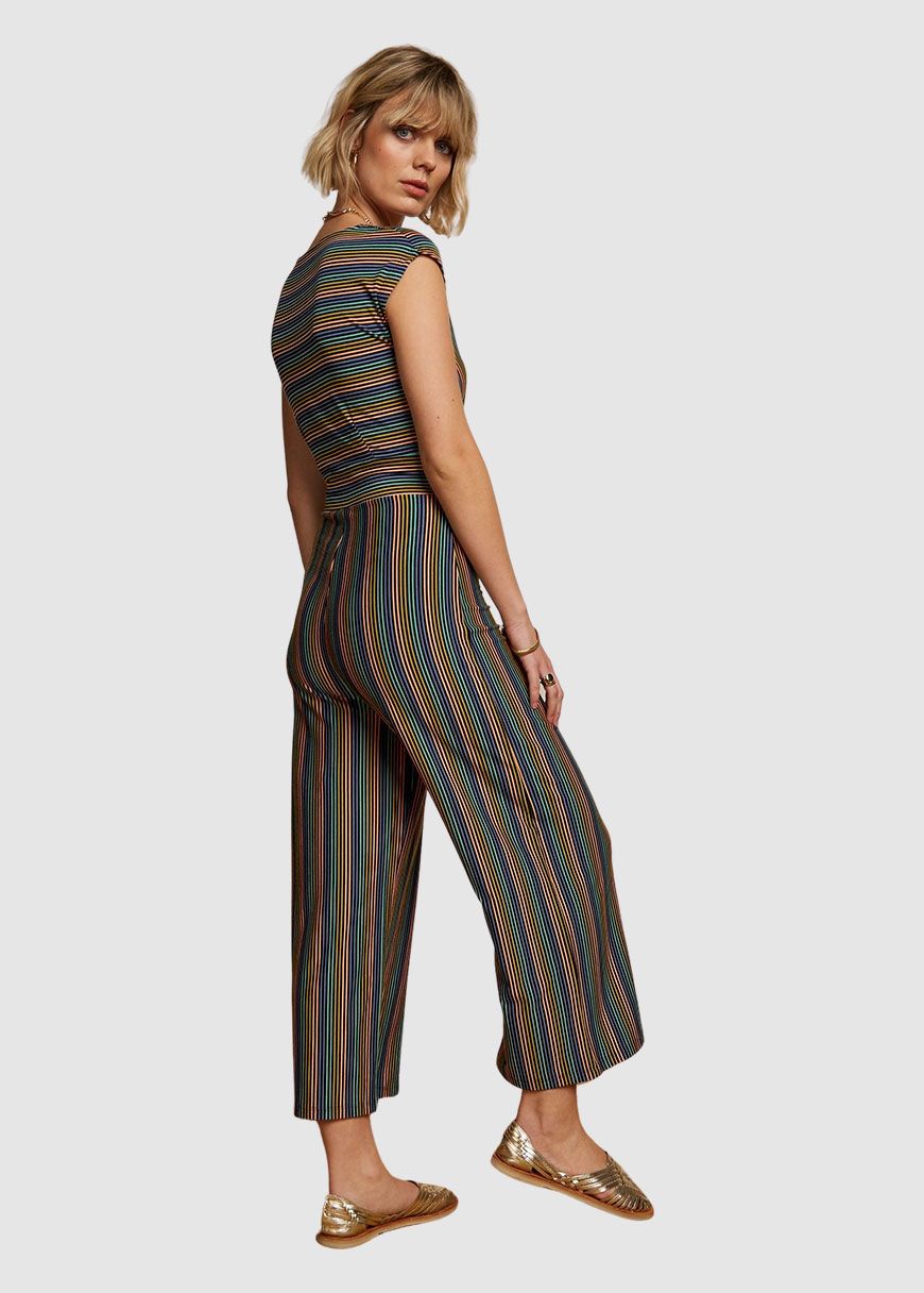 Lot Midi Jumpsuit Mariani Stripe