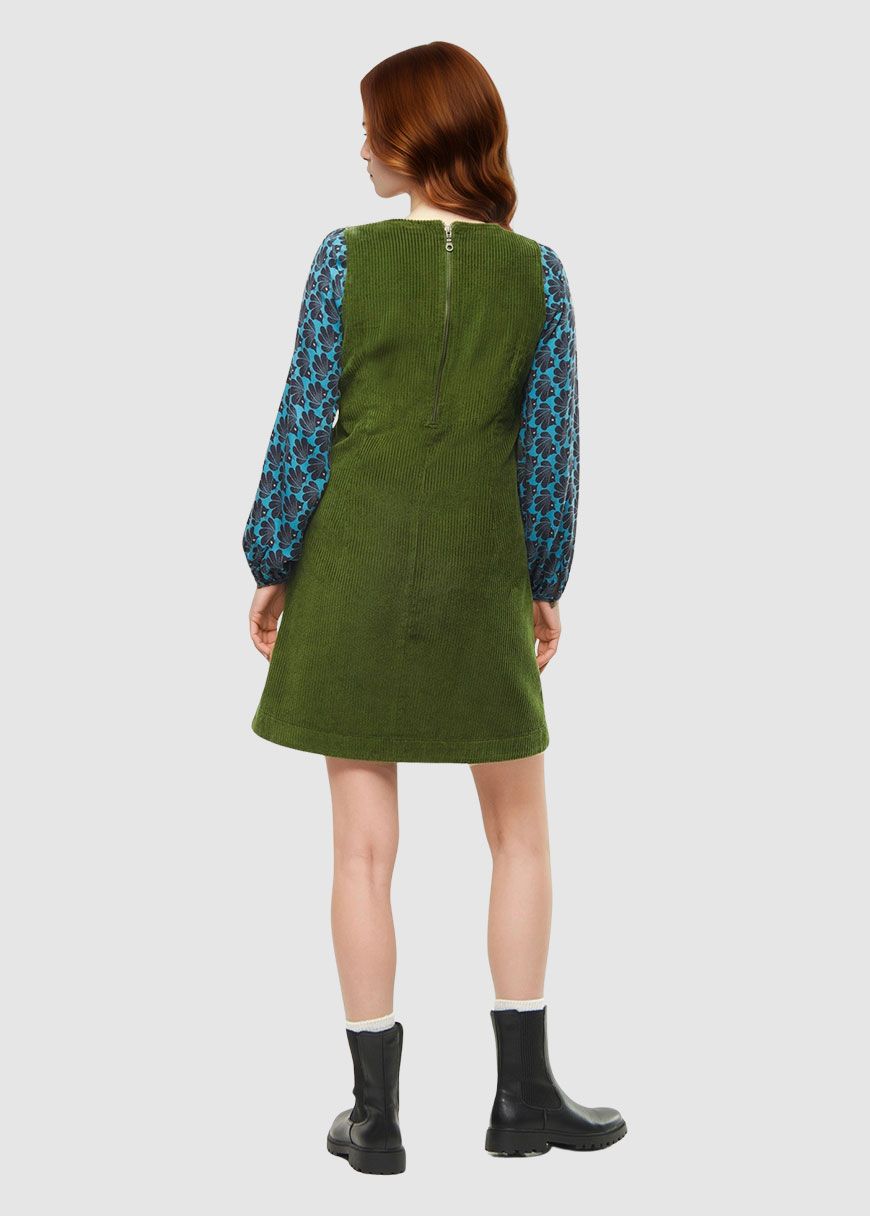 Plot Twist Pinafore Dress