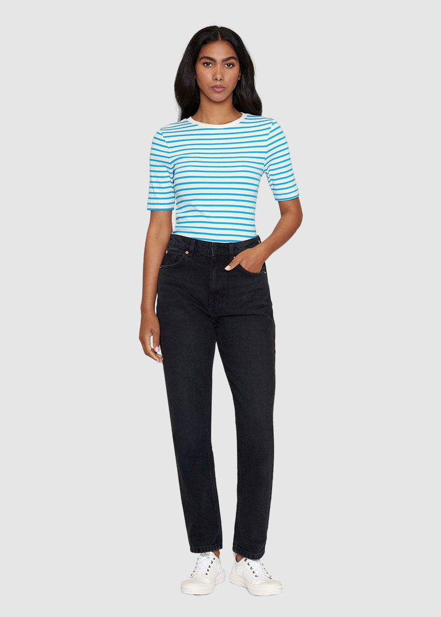Striped Rib T-Shirt Striped Rib T-Shirt