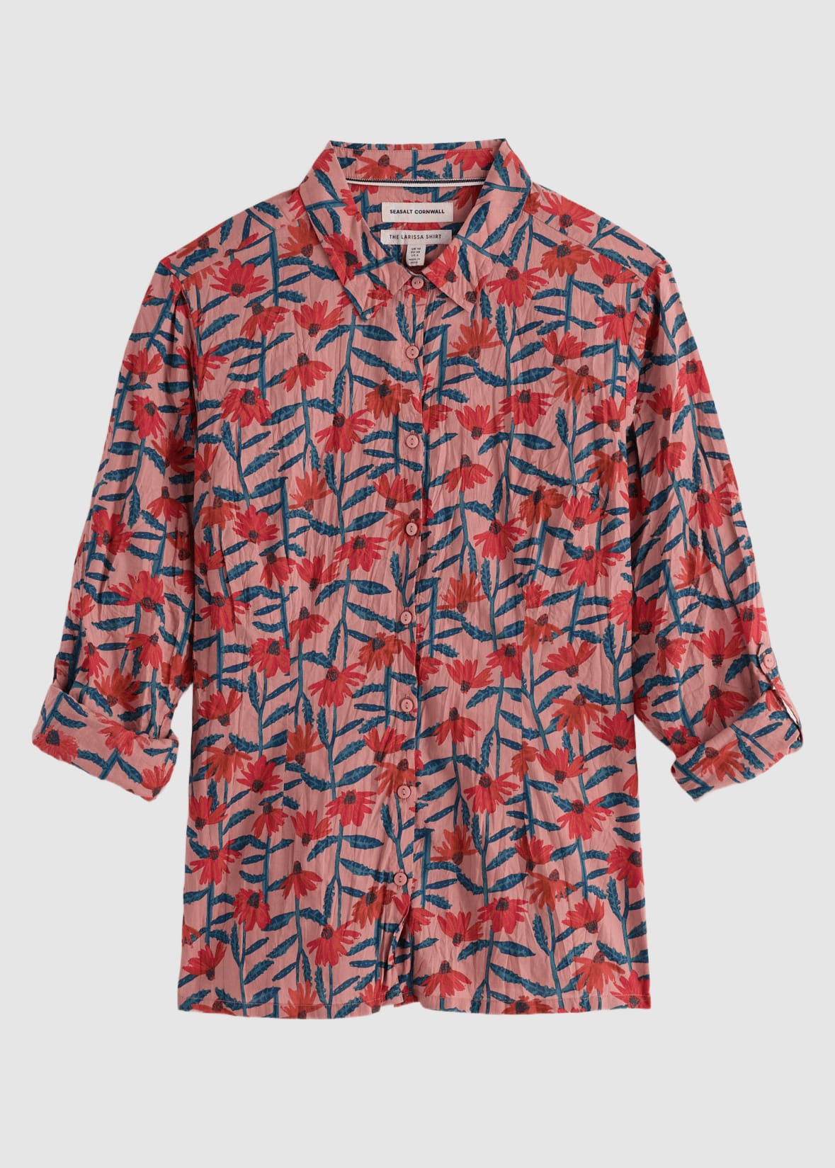 Larissa Shirt Echinacea Stems Rosehip