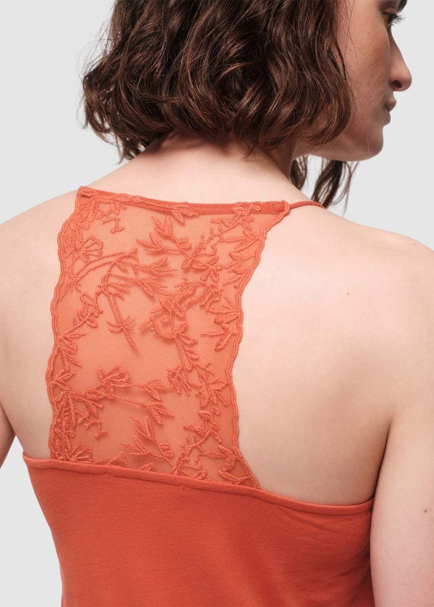 Top mit Spitze Top mit Spitze