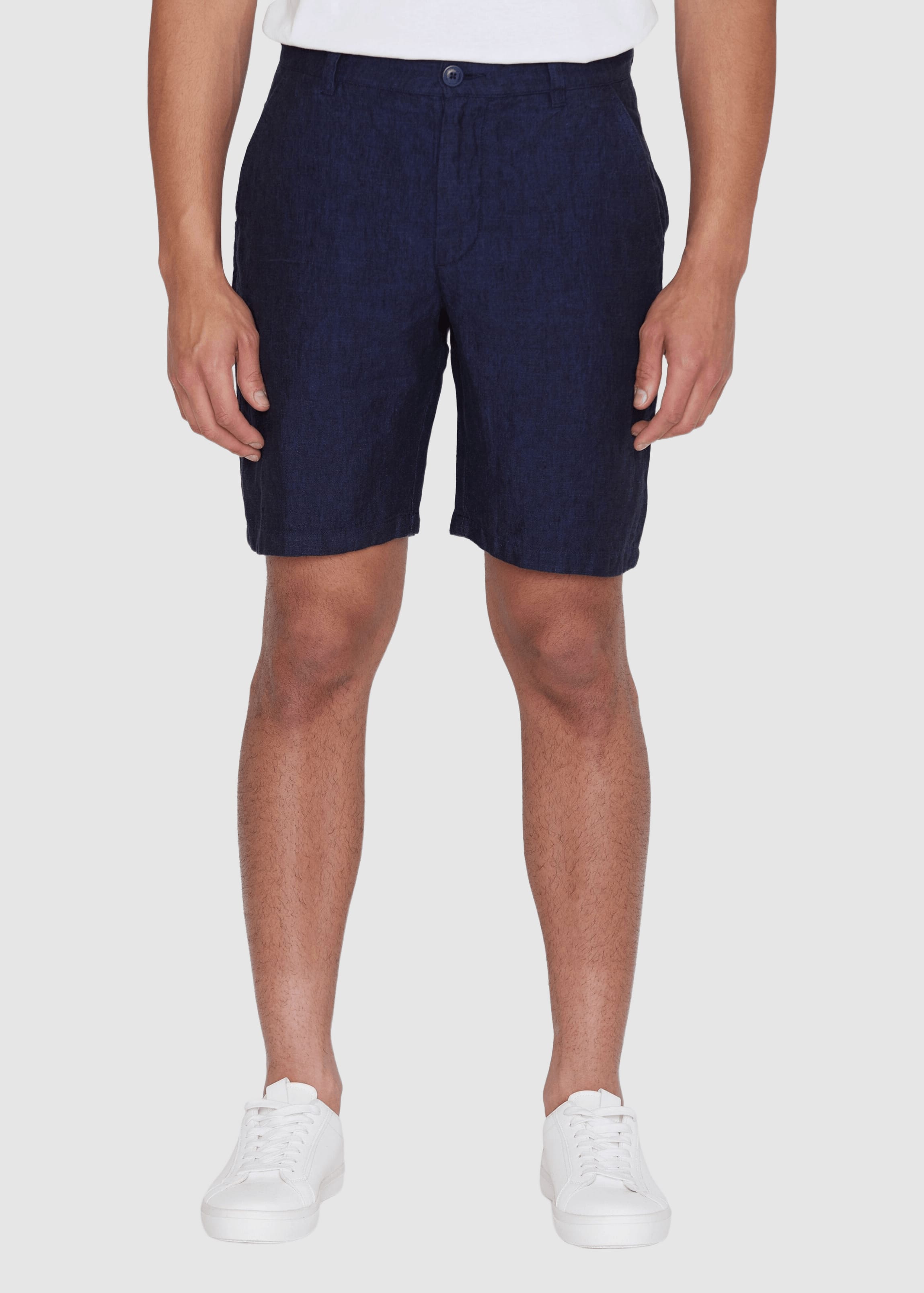 Chuck Regular Linen Shorts Yarndyed - Total Eclipse