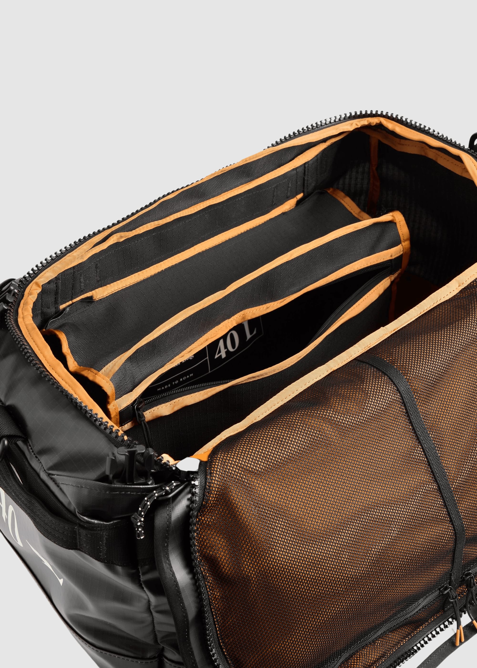 Roamer Recycled 40l Duffel Bag Phantom Black