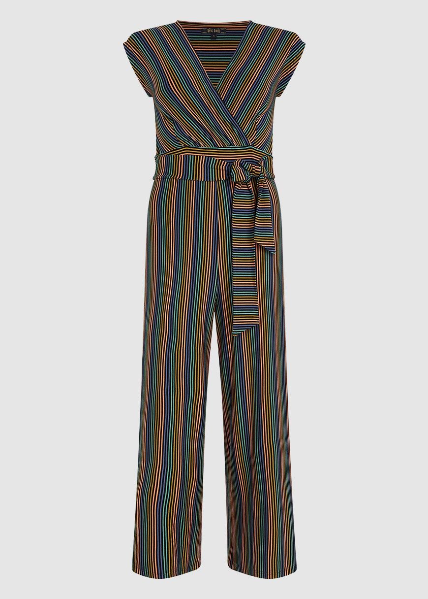 Lot Midi Jumpsuit Mariani Stripe