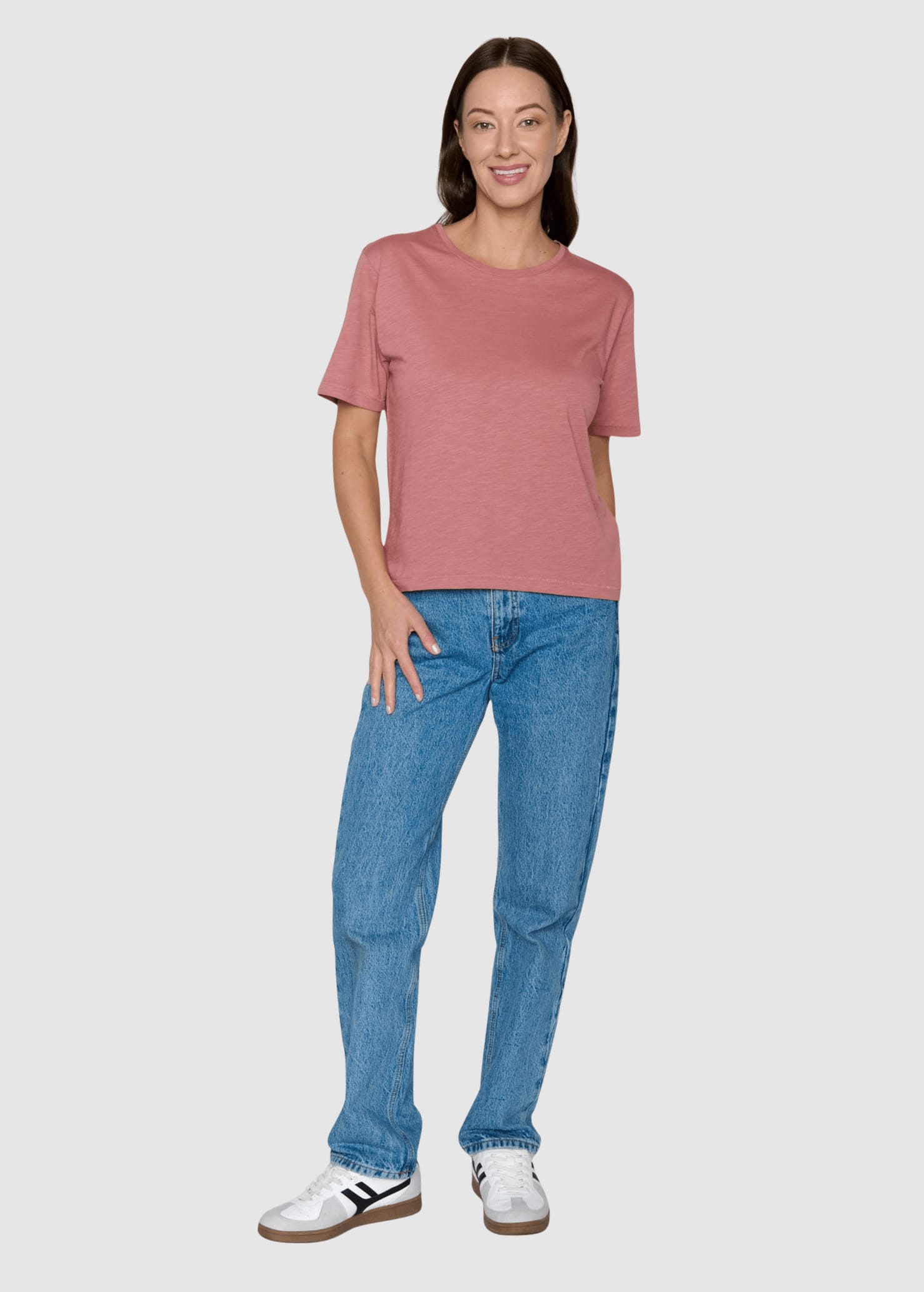 Basic Nova T-Shirt Dark Rose Basic Nova T-Shirt Dark Rose