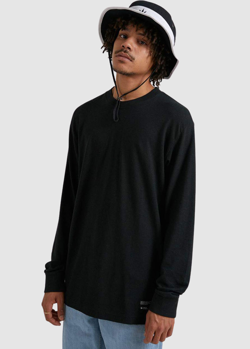 Essential Hemp Retro Fit Long Sleeve Tee Essential Hemp Retro Fit Long Sleeve Tee