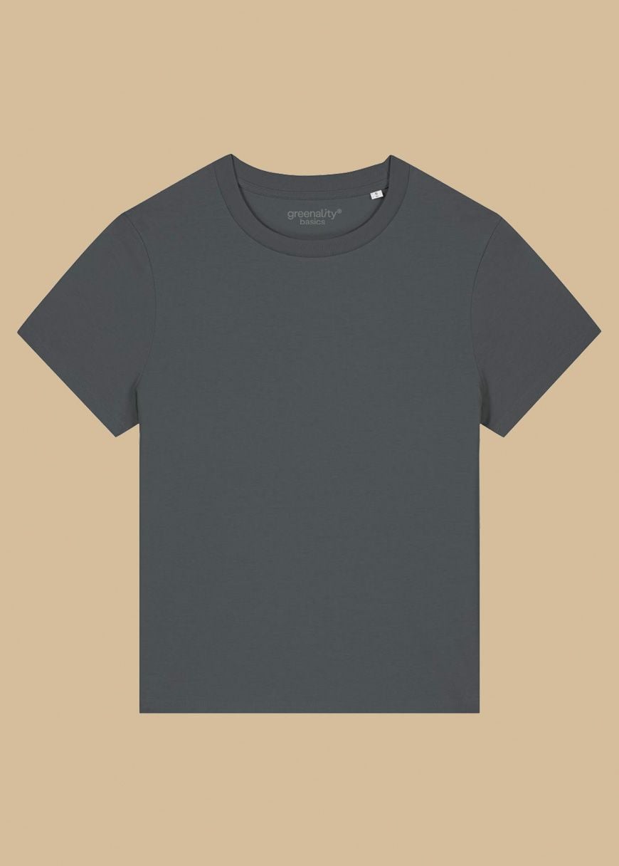 Classic T-Shirt Woman Anthracite