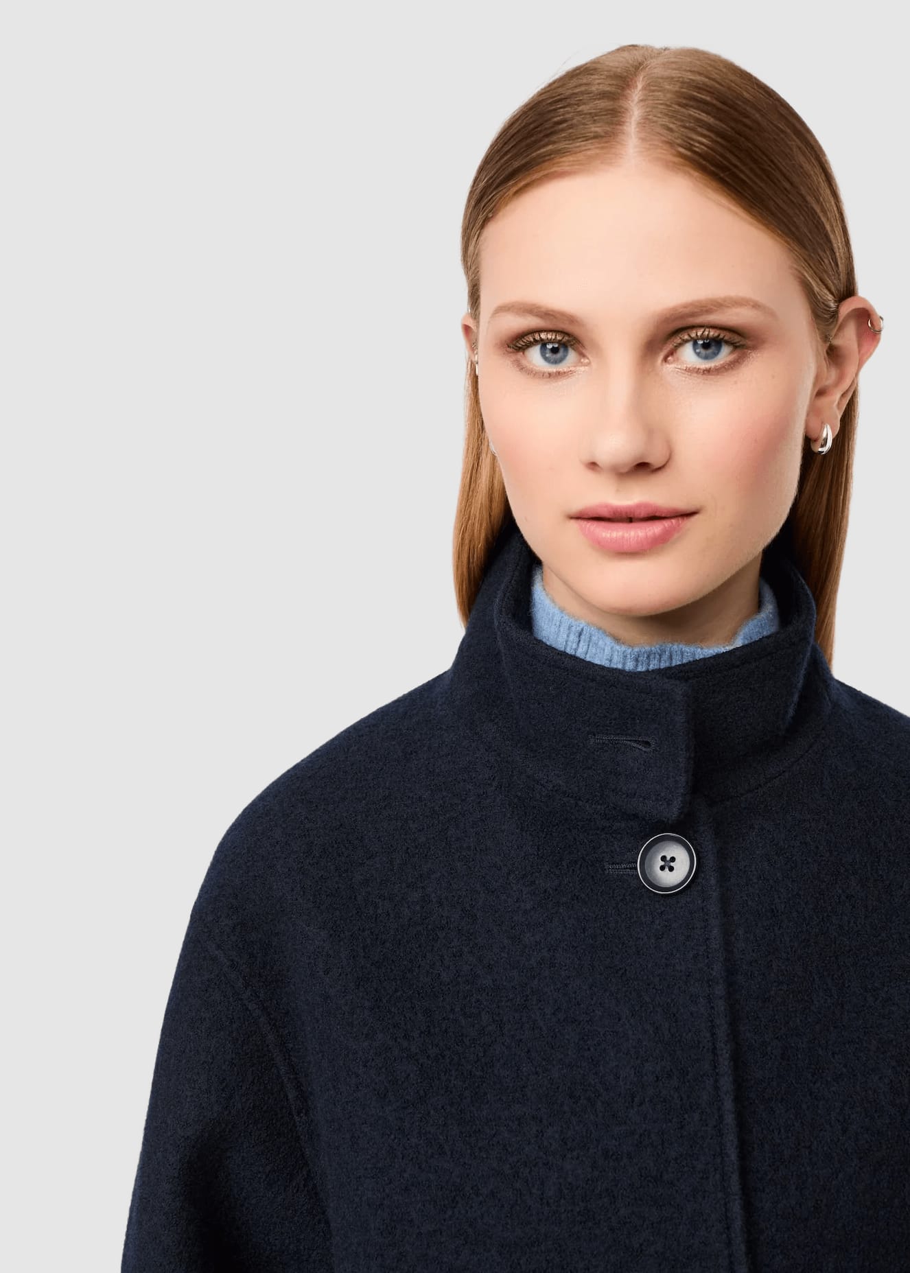 langerchen-kurzer-mantel-aus-walk-mit-membran-navy-6.jpeg Kurzer Mantel Aus Walk Mit Membran Navy