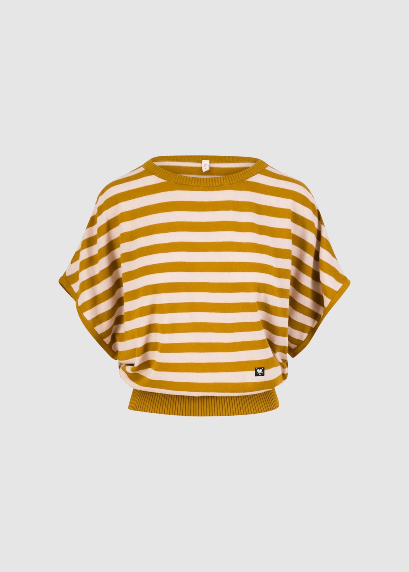 Picnic Friend Chic Knit Stripe Brown