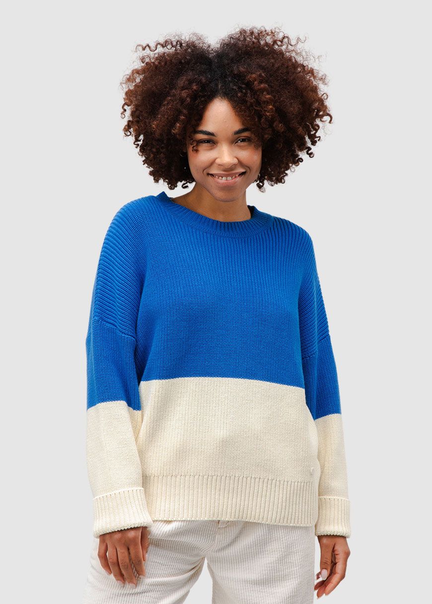 Bicolor Cotton Sweater Bicolor Cotton Sweater