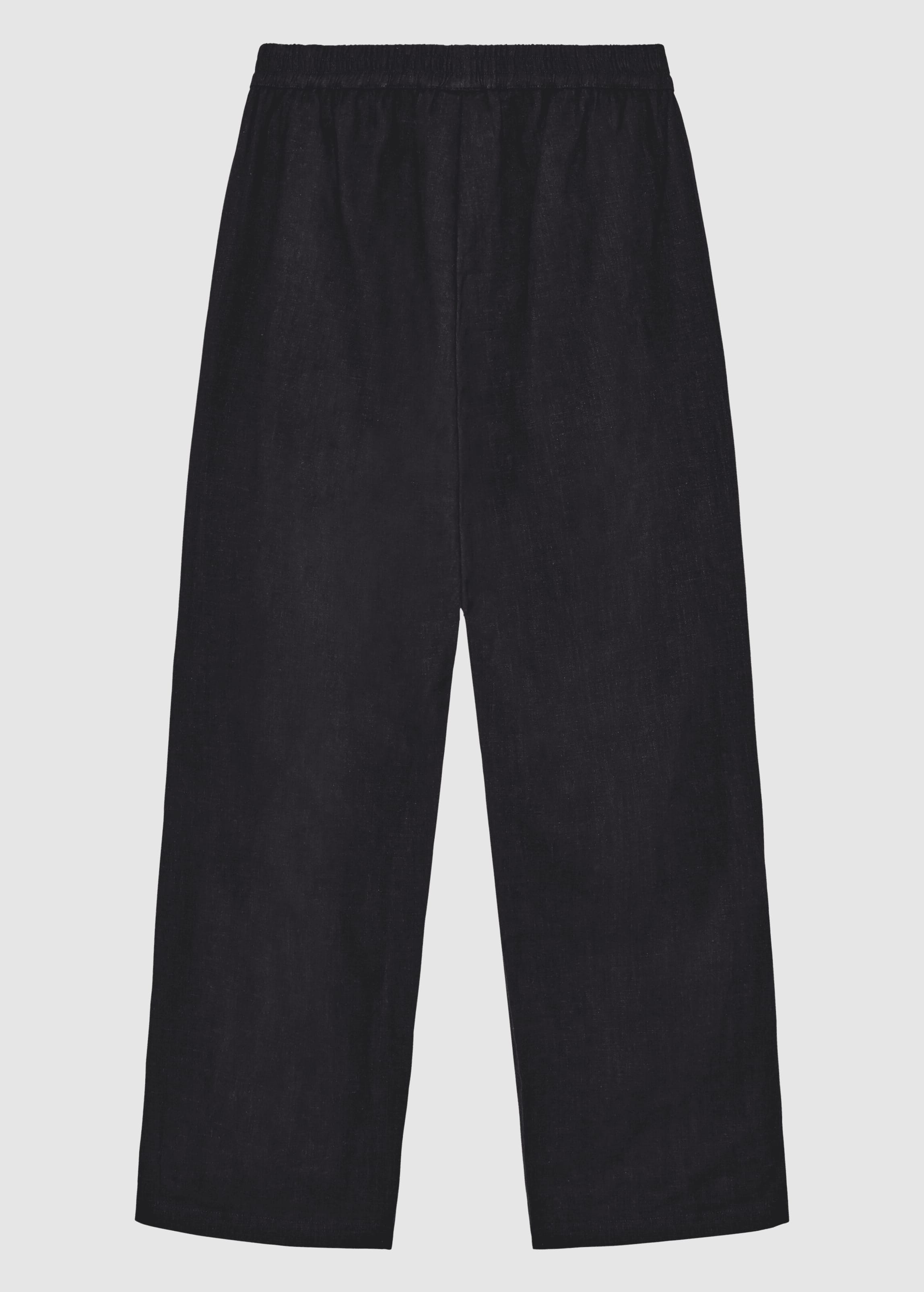 Posey Wide Linen-MIX Pants Black Jet Posey Wide Linen-MIX Pants Black Jet
